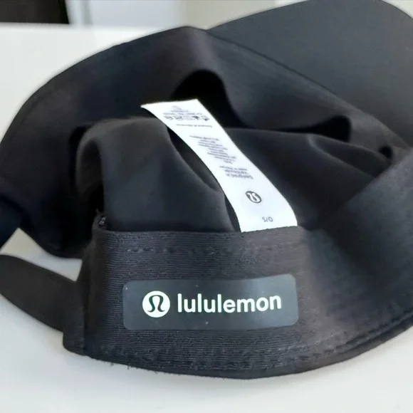 NWOT Lululemon Women’s Black Logo Baseball Cap! One Size Fits All! - Picture 4 of 6